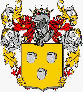 Coat of arms of family Tieghi