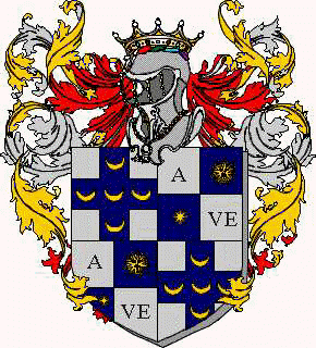 Coat of arms of family Berganti