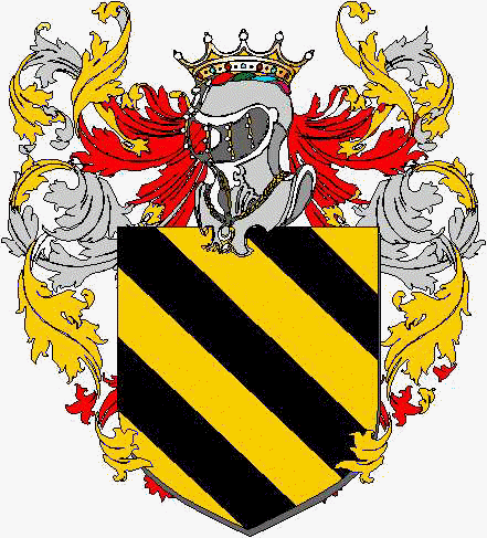 Coat of arms of family Toesca