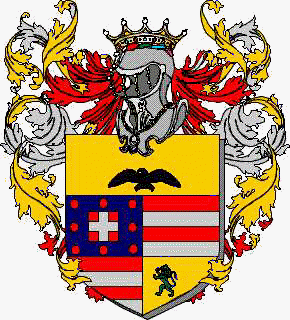 Coat of arms of family Passerone
