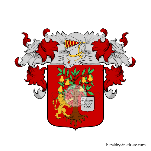 Coat of arms of family Pirani