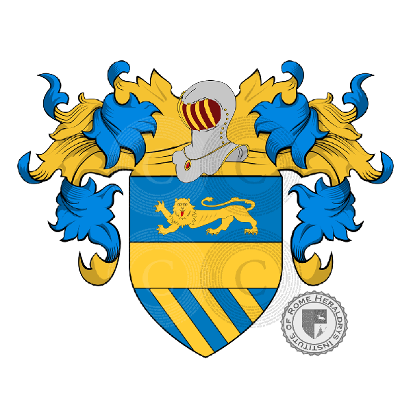 Coat of arms of family Serrattini