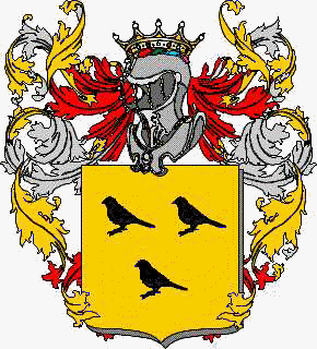 Coat of arms of family Pomero
