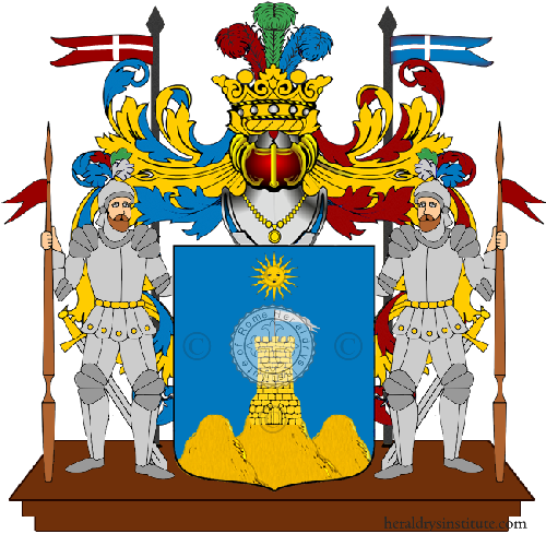 Escudo de la familia Ragusa