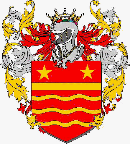 Coat of arms of family Marin Lidio