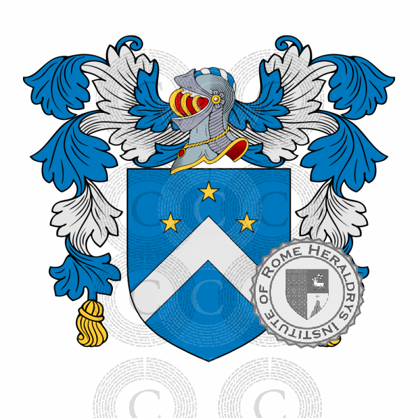 Coat of arms of family Cravelli