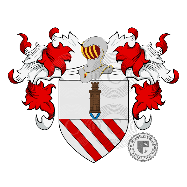 Wappen der Familie Varoni