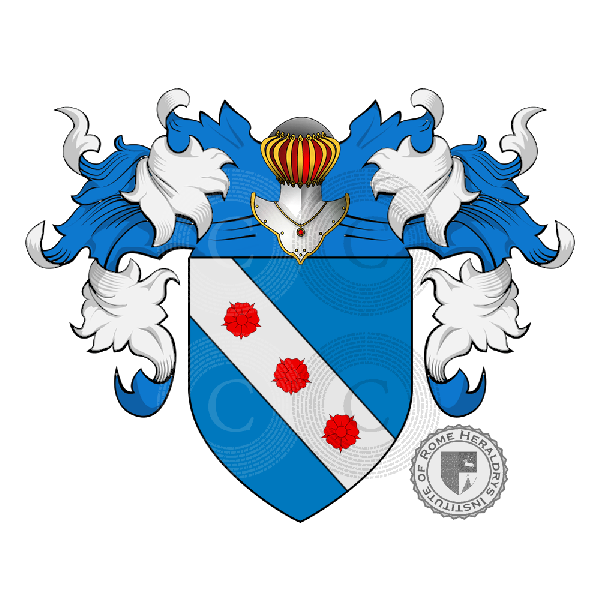 Coat of arms of family Razio
