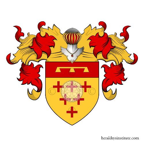 Coat of arms of family Ruggirello