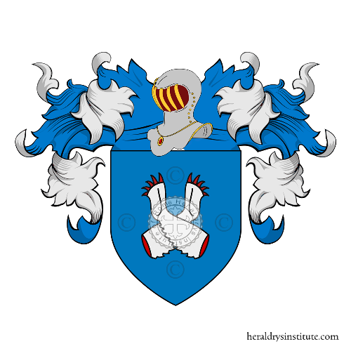 Coat of arms of family Deroti