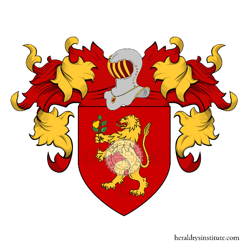 Coat of arms of family Peralci