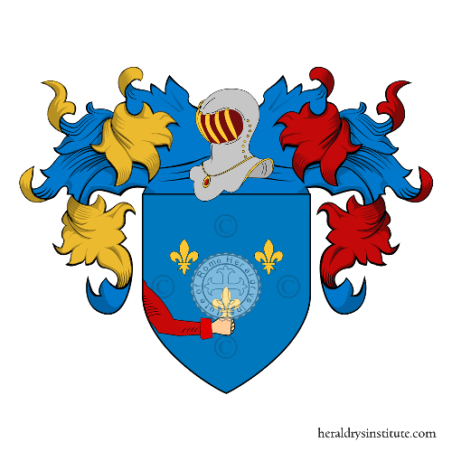 Coat of arms of family Ronetti