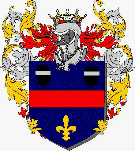 Coat of arms of family Pavarese