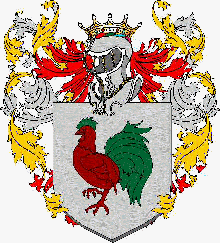 Coat of arms of family Sbruglio