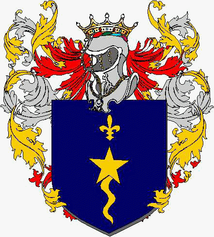 Coat of arms of family Mongardo