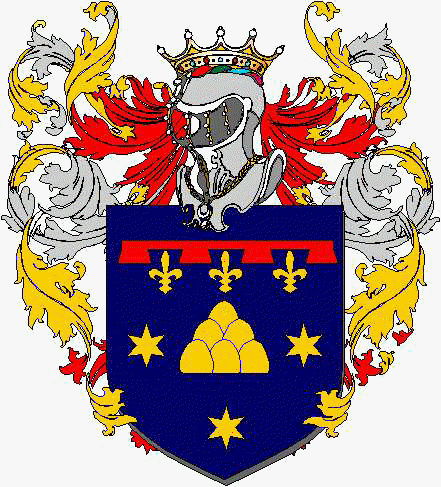 Coat of arms of family Slavica