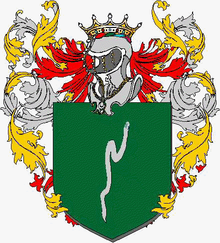Coat of arms of family Serpica