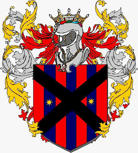 Coat of arms of family Casanova Di Biraga