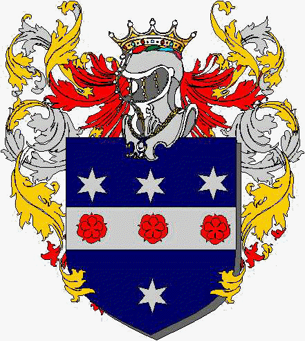 Coat of arms of family Pegna