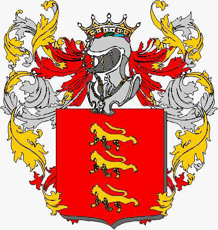 Coat of arms of family Pellirosso