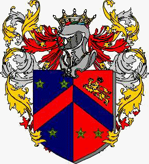 Coat of arms of family Avanzini