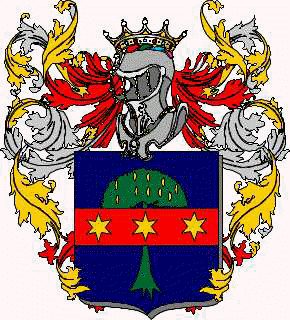 Coat of arms of family Delle Stelle