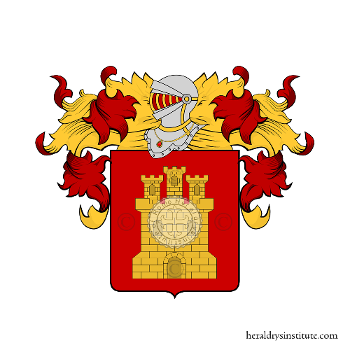Coat of arms of family Terigio