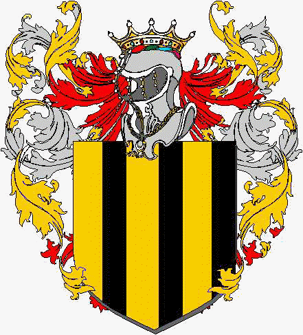 Coat of arms of family Bechin