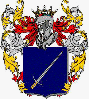 Coat of arms of family Zontone