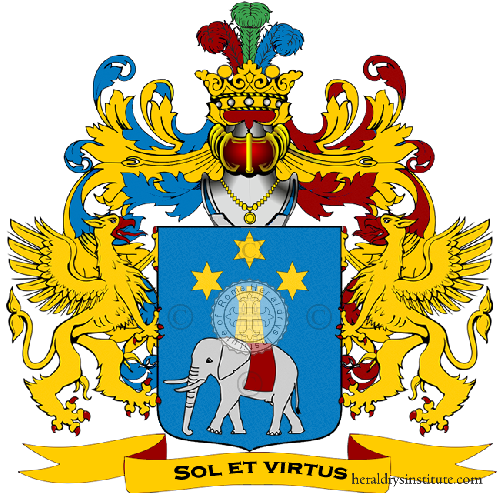 Coat of arms of family Salentini