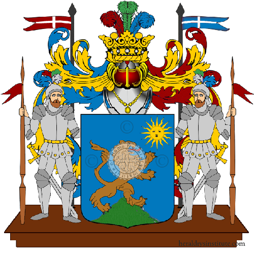 Coat of arms of family Valentino
