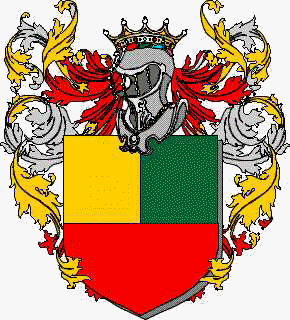 Coat of arms of family Paviera