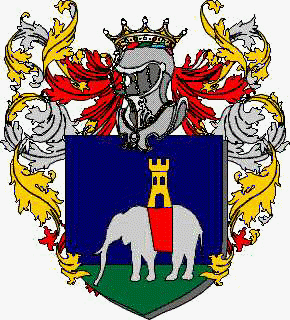 Coat of arms of family Montefuscoli