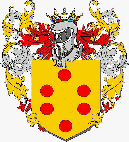 Coat of arms of family Curte