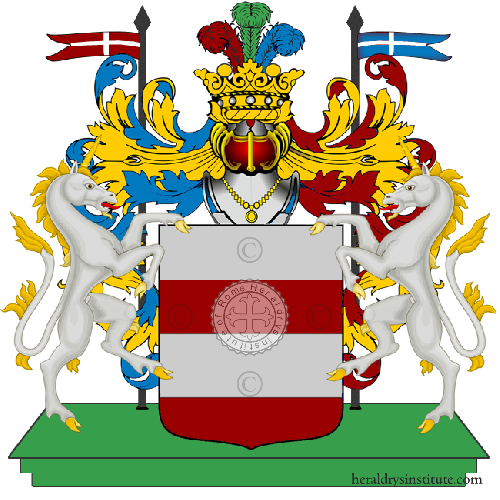 Coat of arms of family Corne