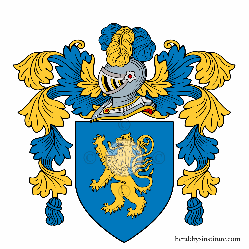 Coat of arms of family Bertollo