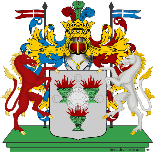 Coat of arms of family Velarde