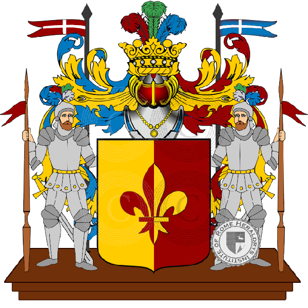 Coat of arms of family Avirgilio