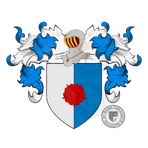 Coat of arms of family Del Vito