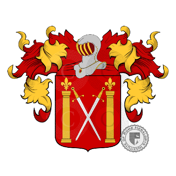 Coat of arms of family Coloccini