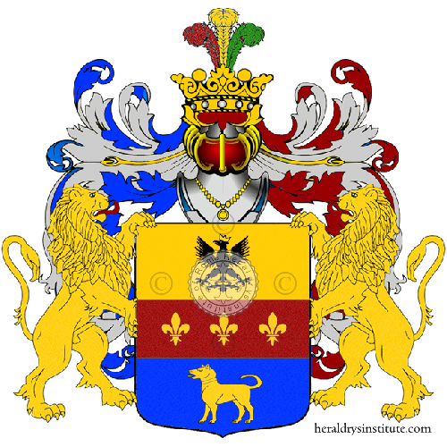 Coat of arms of family Zambellisavoldi