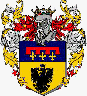 Coat of arms of family Frazzini Tibaldi