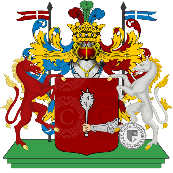 Coat of arms of family savini