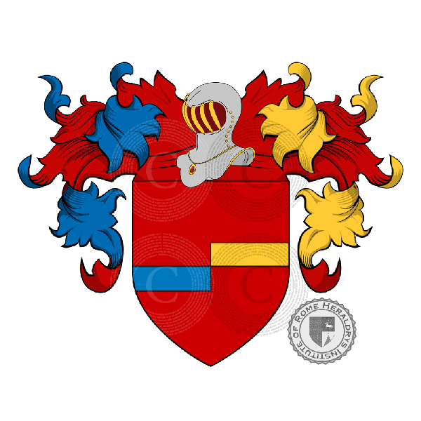 Coat of arms of family Delia
