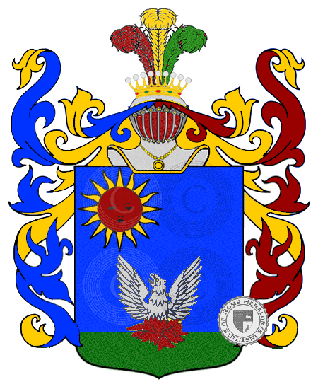 Coat of arms of family baratta