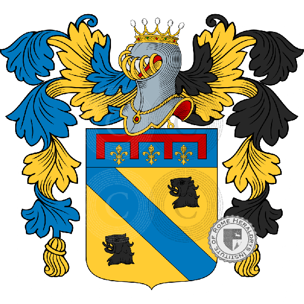 Coat of arms of family Mondini