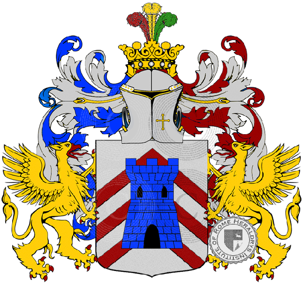 Coat of arms of family di cerbo
