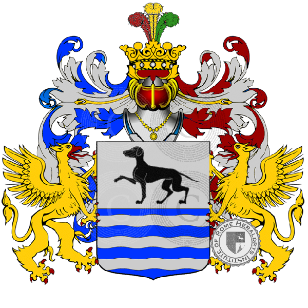 Coat of arms of family Catta