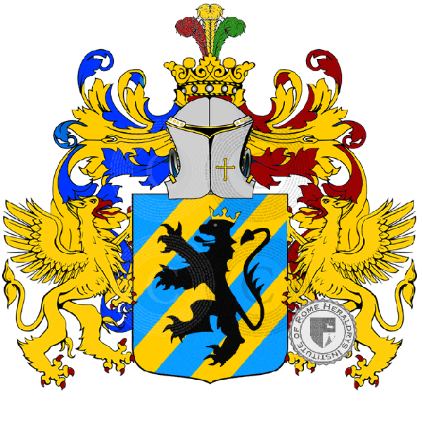 Coat of arms of family morganelli