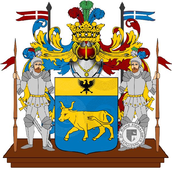 Coat of arms of family boni
